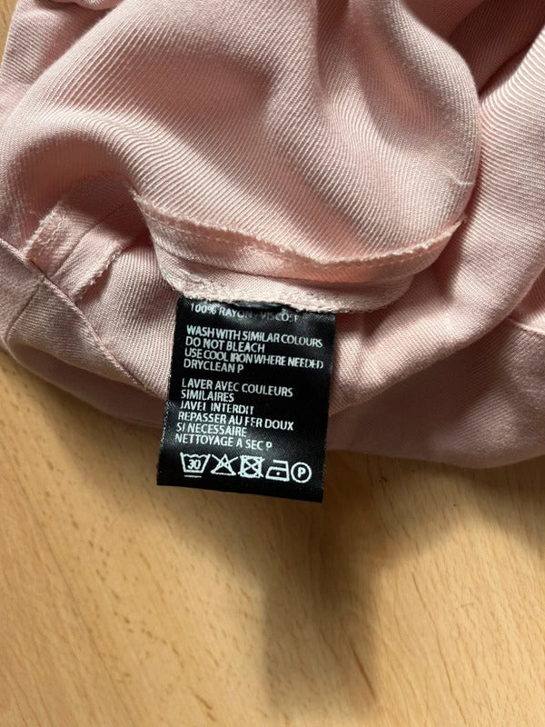 Ann Demeulemeester Asymmetric Midi Skirt FR38 / UK10 / US6 M Pink