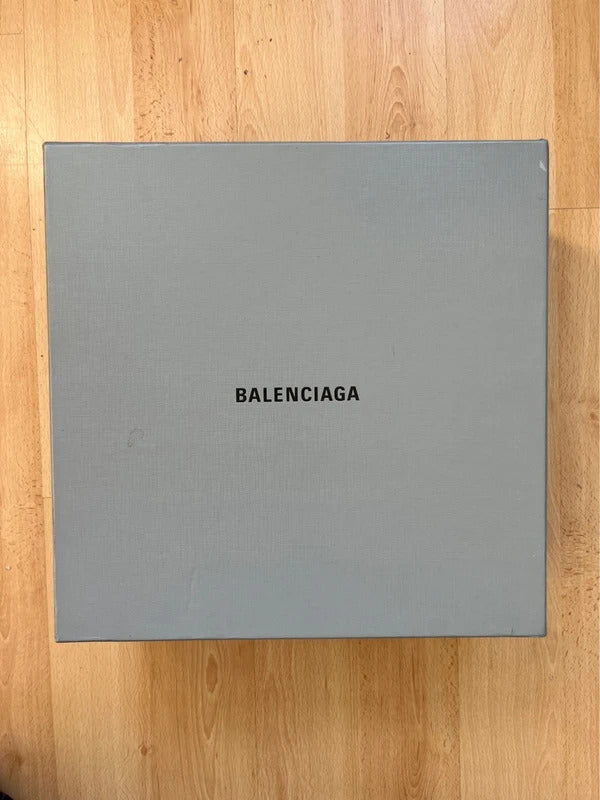 Balenciaga Glove Leather Ankle Boots White (EU37 / UK4 / US7)