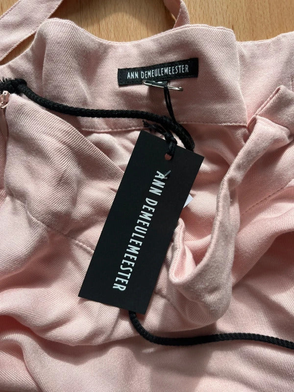 Ann Demeulemeester Asymmetric Midi Skirt FR38 / UK10 / US6 M Pink