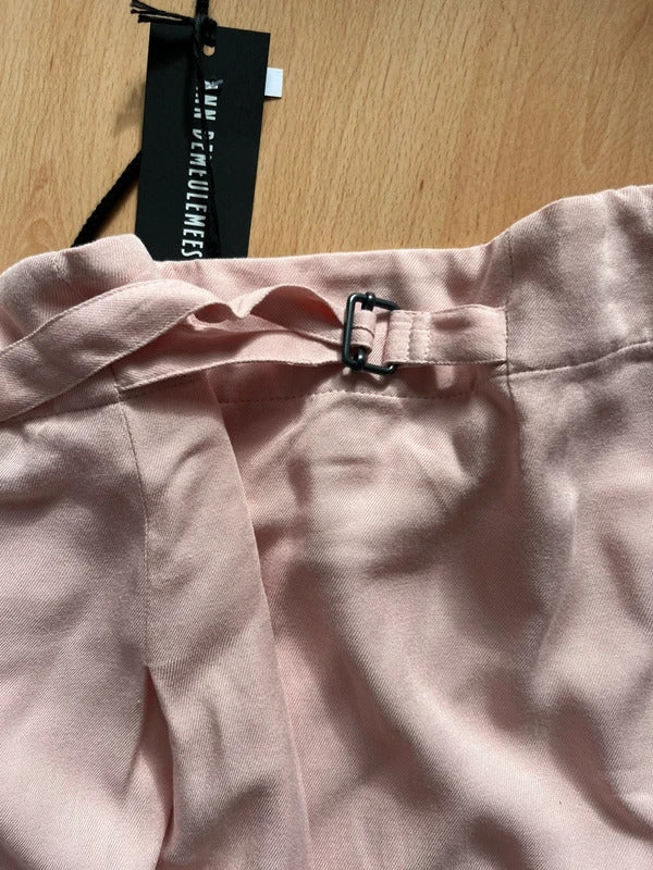 Ann Demeulemeester Asymmetric Midi Skirt FR38 / UK10 / US6 M Pink