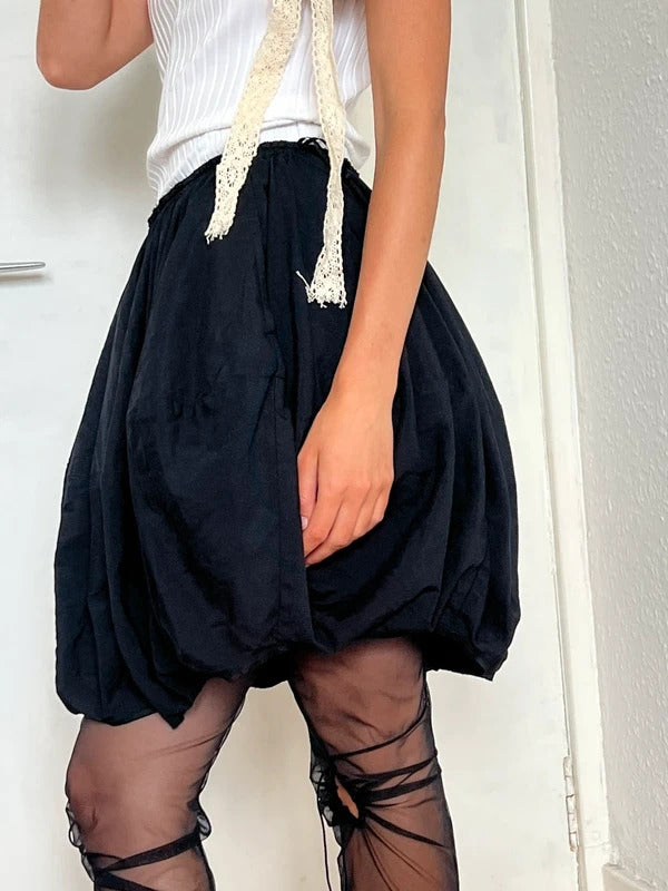Comme des Garçons Black Puff Balloon Mini Skirt S Made in Japan