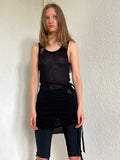 RRP€485 Ann Demeulemeester Tank Top FR36 US4 UK8 S Cashmere Blend Sleeveless