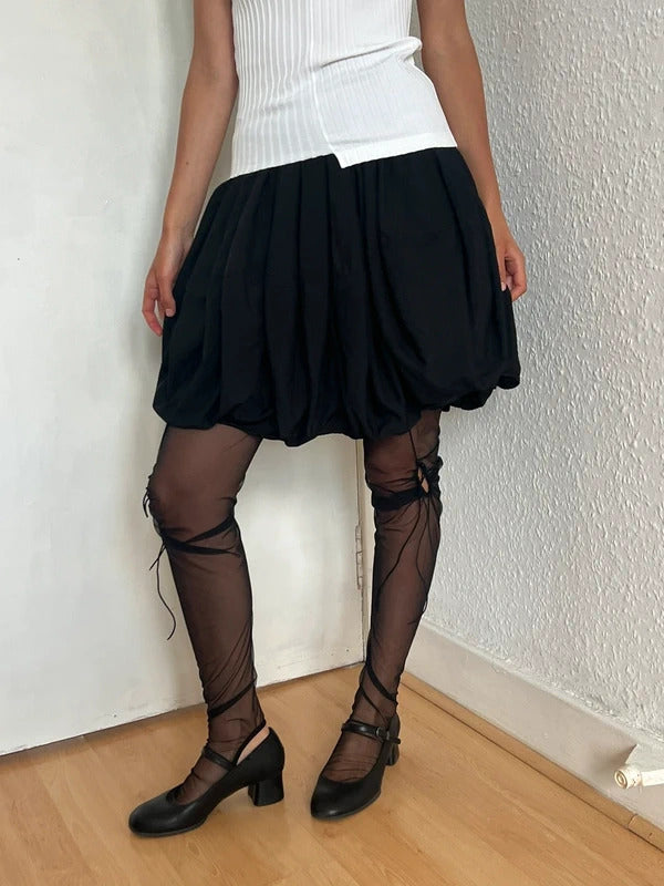 Comme des Garçons Black Puff Balloon Mini Skirt S Made in Japan
